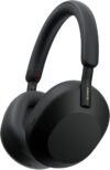 sony wh 1000xm5 premium noise canceling headphones, auto nc optimizer, 30 hour battery, alexa voice control, black