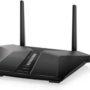 netgear nighthawk 6 stream dual band wifi 6 router (rax54s) – security features, ax5400 wireless speed, up to 5.4 gbps, covers up to 2,500 sq. ft., 25 devices 1 year armor subscription included