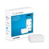 lutron caseta smart lighting smart hub for light bulbs and fans, compatible w/ amazon alexa, apple homekit, google home, 75 device capacity, l bdg2 wh, white