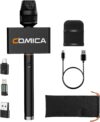 comica revo s wireless handheld microphone, professional handheld interview mic for iphone16 15, android phones laptops pc with usb c plug, reporter mic for content creators, interviews, reporting
