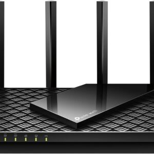 tp link axe5400 tri band wifi 6e router (archer axe75) gigabit wireless internet for gaming, vpn, onemesh, wpa3