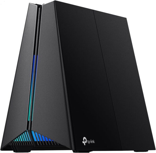 tp link tri band axe5400 wi fi 6e gaming router archer gxe75 | 6 stream 5.4 gbps | 1×2.5g + 4×1g ports, usb 3.0 | exclusive acceleration, gaming port & panel, rgb lighting | easymesh, homeshield