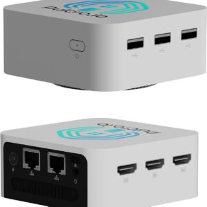 home assistant | pulcro tk qbe mini pc | n100 cpu, 8gb lpddr5 ram, 256gb m2 ssd, 4k hdmi, 3x usb 3.1, dual gigabit ethernet, wifi 6, bt 5 | smart home automation hub