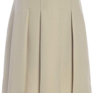 tommy hilfiger girl's solid pleated skort