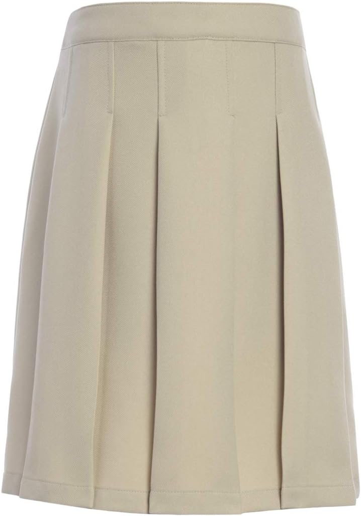 tommy hilfiger girl's solid pleated skort