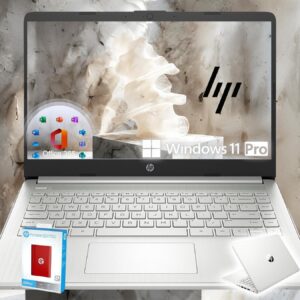 hp 14 ultrabook • intel 4 core cpu • back to school limited edition with microsoft 365 • 32gb ram • 1.6tb storage (128gb onboard withhp 512gb p500 portable ssd + 1tb onedrive) • win11 pro • silver