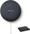 google nest mini bluetooth speaker, brazilian model, multi language with english compatibility assistant (2nd gen) chalk with premium cleaning cloth and eu/us power plug adapter, bulk packaging