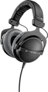 beyerdynamic dt 770 pro 80 ohm over ear studio headphones in gray. enclosed design, wired for professional recording and monitoring