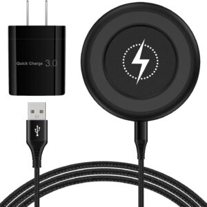 samsung wireless charger fast charging pad for samsung galaxy s25 ultra/s25 plus/s24 fe/s24ultra/s23/s22/s21/s20,15w android phone wireless charging station with adapter for google pixel 9a 9 pro xl 8