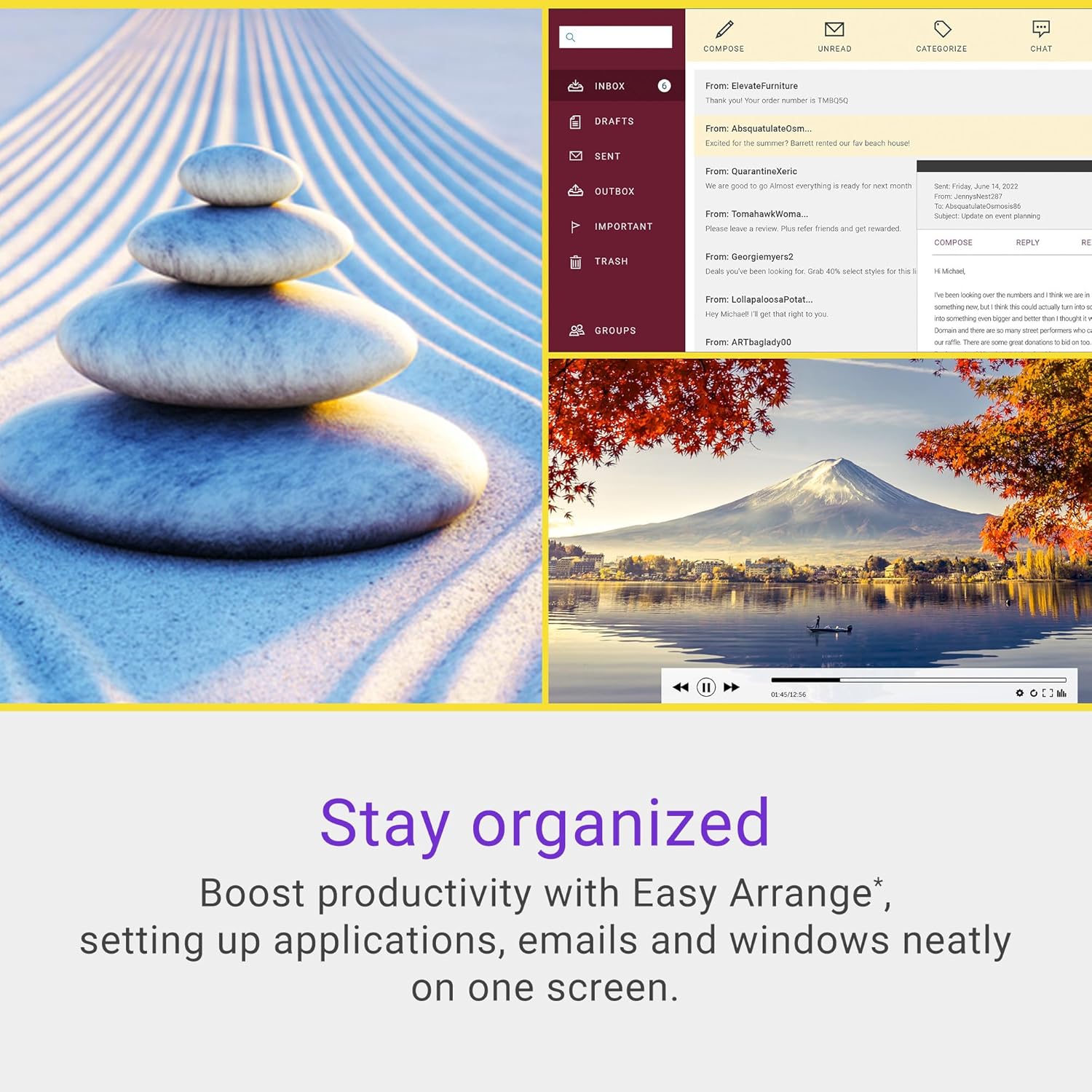Dell S2725HS 27 Inch Monitor, FHD (1920x1080) Display, 100Hz Refresh Rate, 1500:1 Contrast Ratio, TÜV Rheinland Eye Comfort 4 Star, Integrated 2x5W Speaker, Height/Tilt/Swivel/Pivot- Ash White Color - Image 7