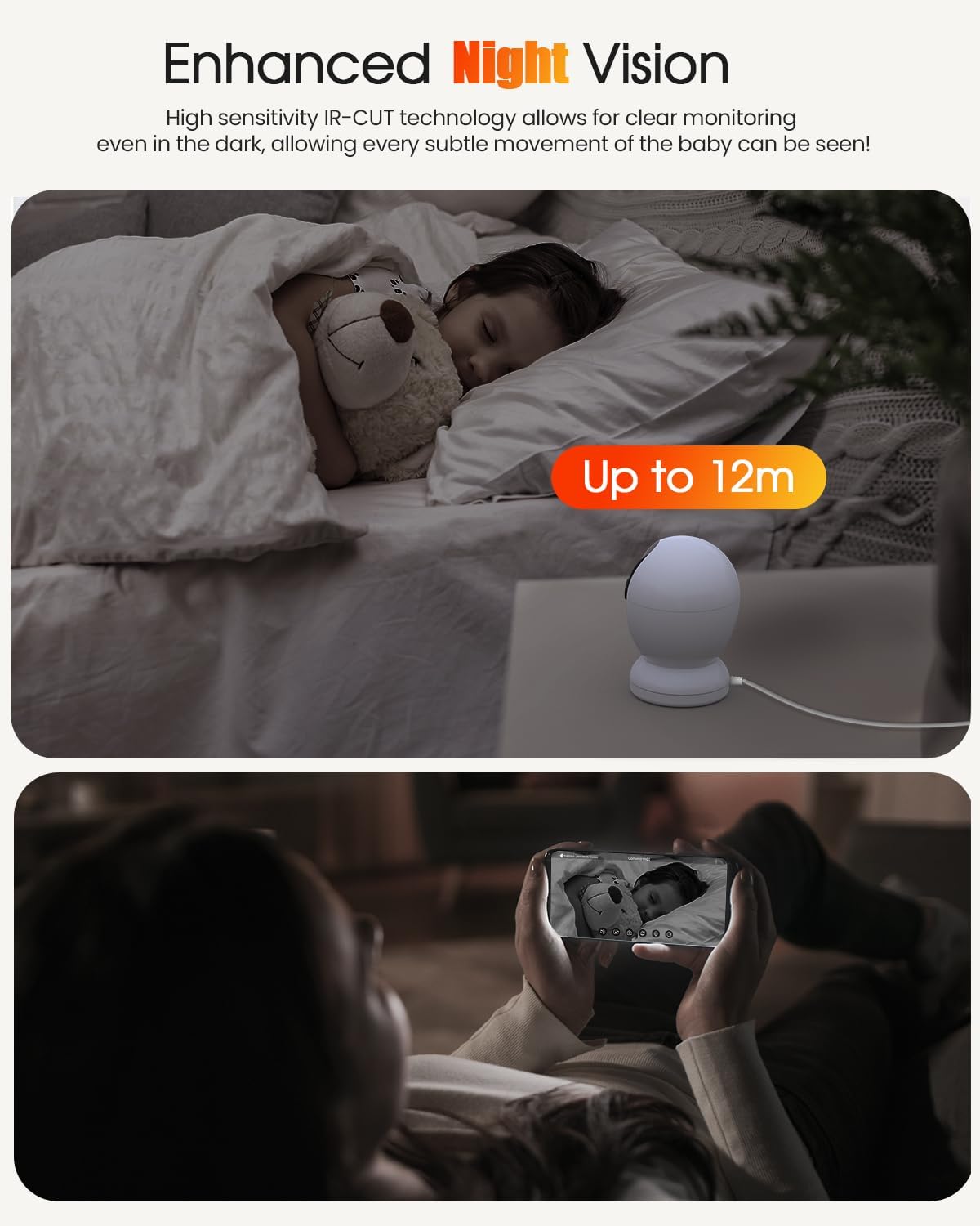 usogood 2.5k indoor camera for home security, 360°pet camera indoor with phone app,support 5g/2.4ghz wifi,dog camera with speaker, auto motion tracking detection,2 way audio,works with alexa,best gift