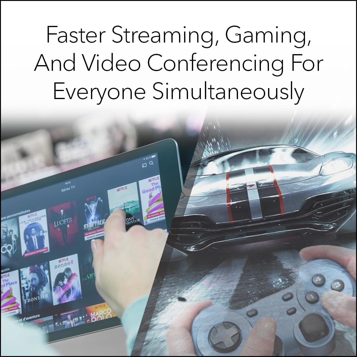 netgear nighthawk tri band whole home mesh wifi 6 system (mk73s) – router + 2 satellite extenders 3gbps speed coverage up to 4,500 sq. ft., 25 devices includes 1 year armor – ax3000 802.11ax