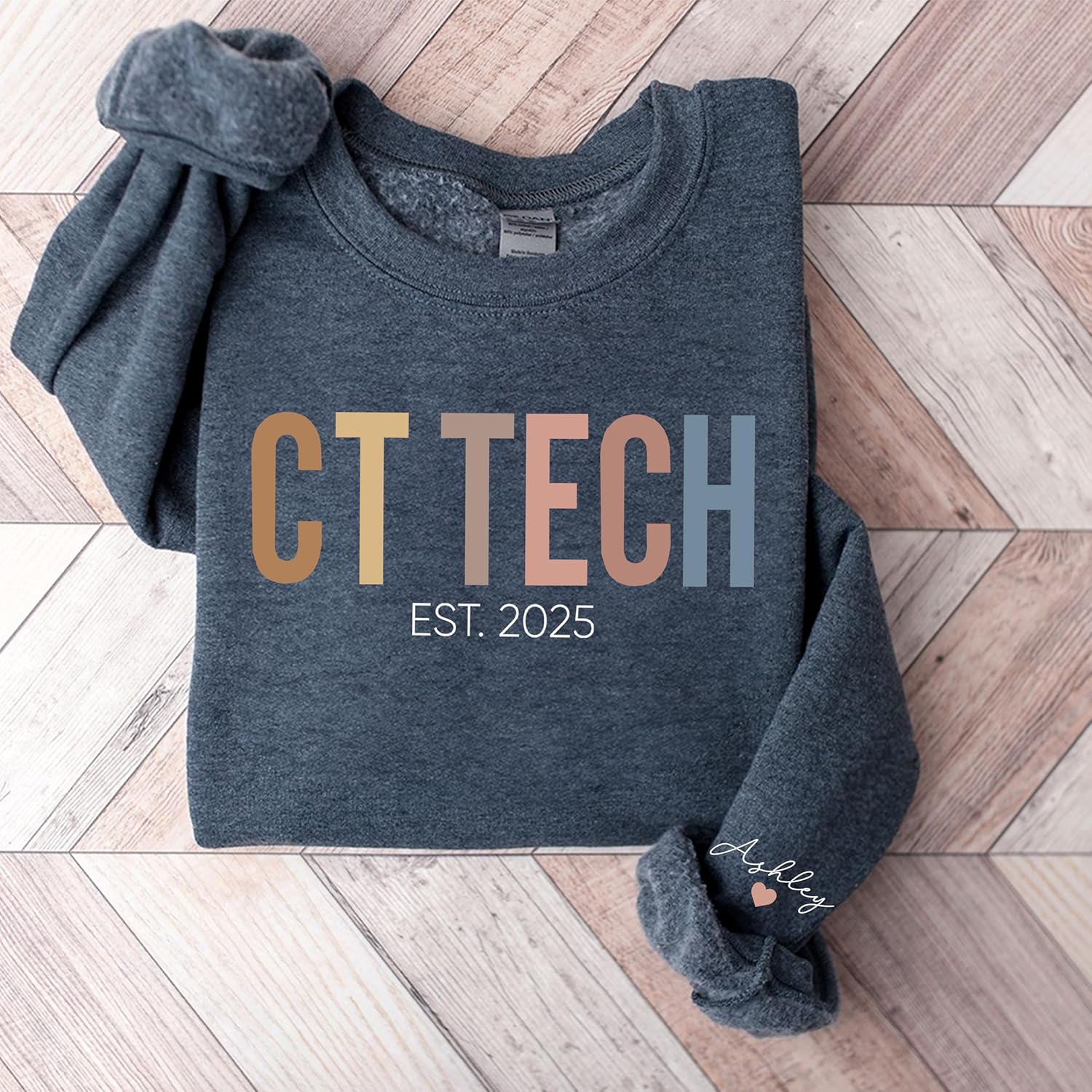 personalized ct tech sweatshirt, custom radiology shirt, ct scan specialist gift, gift for imaging professional