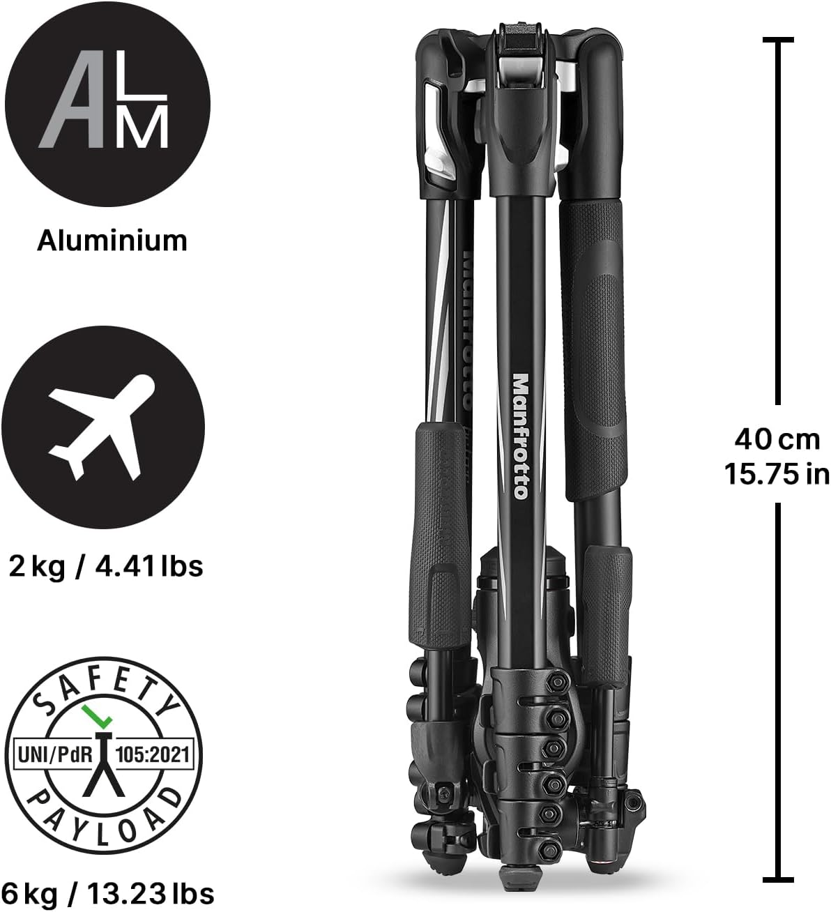 manfrotto befree 3 way live advanced 4 section tripod with befree 3 way live head