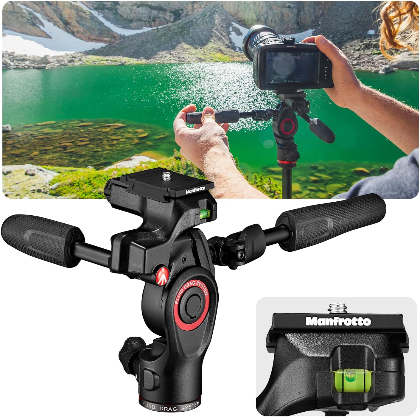 manfrotto befree 3 way live advanced 4 section tripod with befree 3 way live head