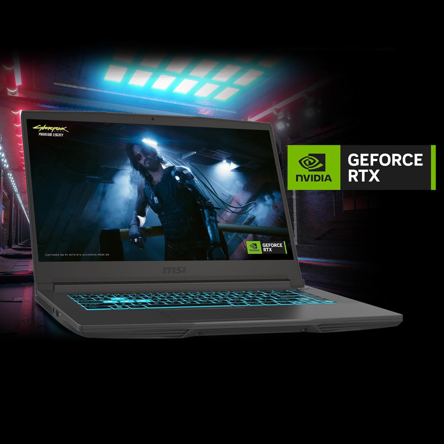 msi thin 15 b13ve 1697ca 15.6" 144hz gaming laptop intel® core i5 13420h rtx 4050 16gb 512gb nvme ssd win11