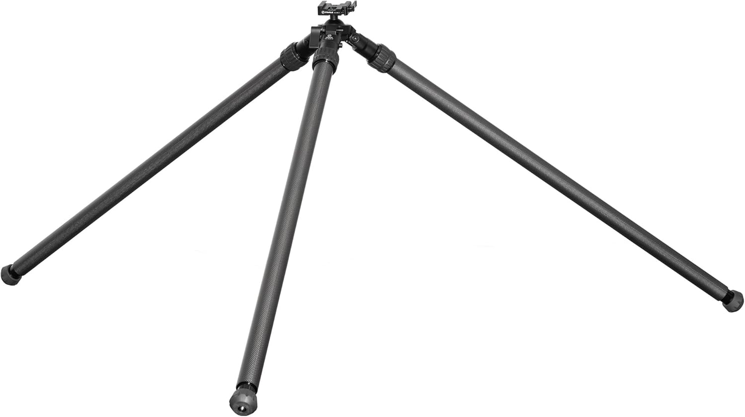 fanaue st 45 carbon fiber tripod for shooting, hunting tripod with arca swiss quick release plate, tripod for photography with 360° rotating ball head adapter, stable rifles rest saddle stand