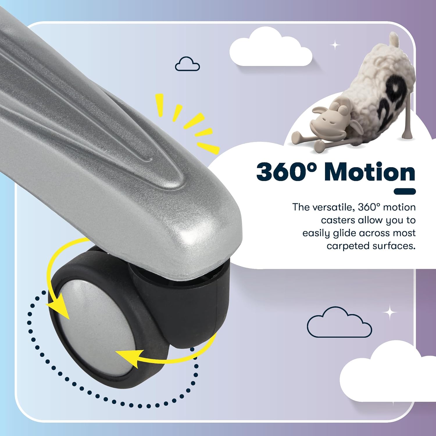 serta bryce executive office chair, ergonomic computer deskchairs with patented air lumbar support, comfy body pillows, height adjustable, swivel base with wheels, bonded leather, gray