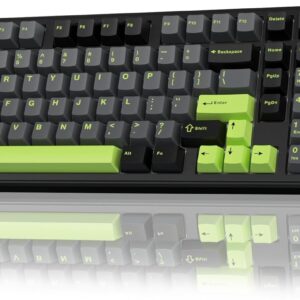 AULA F99 Pro Wireless Mechanical Keyboard with Knob,Tri-Mode BT5.0/USB-C/2.4GHz Hot Swappable Custom Keyboard,Pre-lubed Linear Switches,RGB Backlit Computer Gaming Keyboards