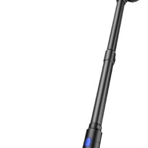 Cordless Stick Vacuum Cleaner, 55Min Cordless Vacuum Cleaners for Home, Powerful Suction Rechargeable Vacuum with Green LED Headlight, Lightweight Stick Vac for Carpet, Hardwood Floors & Pet Hair