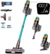 Cordless Vacuum Cleaner, 580W 48KPA 70Mins Vacuum Cleaners for Home, Stick Vacuum with Charging Dock Station, Anti-Tangle Wireless Vacumm, Rechargeable Cordless Vacuum for Pet Hair/Carpet/Hard Floor