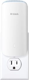 D-Link E30 AX3000 Mesh WiFi 6 Range Extender, Universal Compatibility, Gigabit Ethernet Port, Covers up to 2800 sq. ft, Whole Home Internet Signal Booster