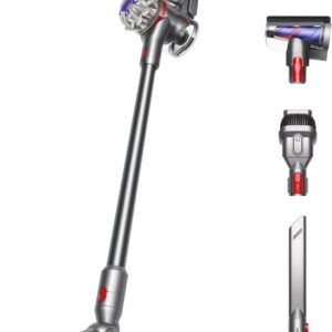Dyson V8 Cordless Vacuum, Cleans Hard Floors and Carpets, Detangles, Converts to Handheld, 115AW, 2 Power Modes, Up to 40 Minutes¹