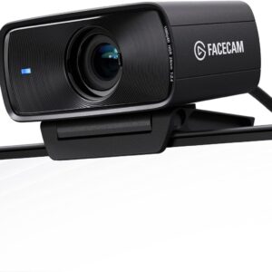 Elgato Facecam MK.2 – Premium Full HD Webcam for Streaming, Gaming, Video Calls, Recording, HDR Enabled, Sony Sensor, PTZ Control – works with OBS, Zoom, Teams, and more, for PC/Mac