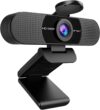 EMEET 1080P Webcam with Microphone, C960 Web Camera, 2 Mics Streaming Webcam, 90°FOV Computer Camera, Plug and Play USB Web Cam for Online Calling/Conferencing, Zoom/Teams/Facetime/YouTube, Laptop/PC
