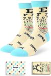 HAPPYPOP Nurses Ophthalmologist Gifts for Men - Nurses Week Gift Socks, Optician Optometrists Gifts