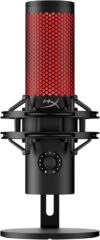 HyperX QuadCast 2 – USB Microphone for Gaming, Streaming and Podcasting, with On-Board Controls, LED Lighting, Removable Shock Mount, PC, Mac, PS5, PS4, USB-C - Black