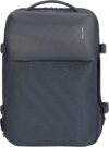 Incase A.R.C. Travel Backpack 38L – Expandable Carry On Luggage, Fits up to 17" Laptop – Butterfly Opening, Quick Access Pocket, Shoe Storage – Airplane Travel Essentials, Weekend Bag – Navy