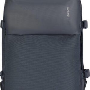 Incase A.R.C. Travel Backpack 38L – Expandable Carry On Luggage, Fits up to 17" Laptop – Butterfly Opening, Quick Access Pocket, Shoe Storage – Airplane Travel Essentials, Weekend Bag – Navy