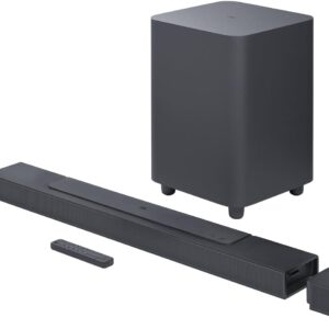 JBL Bar 700: 5.1-Channel soundbar with Detachable Surround Speakers and Dolby Atmos®, Black