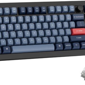 Keychron V3 Max TKL Wireless Mechanical Keyboard, QMK/VIA RGB Bluetooth/2.4 GHz/Wired, 87 Keys Hot-Swappable with Gateron Brown Switch, Compatible with Mac Windows Linux