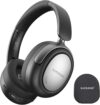 LC40 Hybrid Active Noise Cancelling Headphones Over Ear, Bluetooth Headphones with Mic, HiFi Audio Wireless Headset with 100H Playtime, TV/Gaming/Travel/Office/School