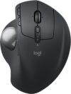 Logitech MX Ergo S Advanced Wireless Trackball Mouse, USB-C Rechargeable Wireless Ergonomic Mouse with Bluetooth and Encrypted Dongle, 6 Programmable Buttons, for PC/Mac - Graphite