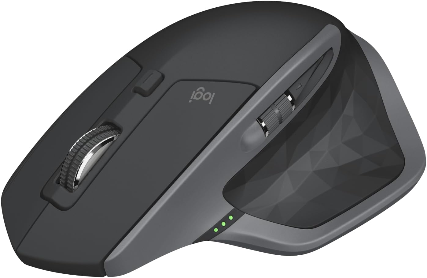 Logitech MX Master 2S Bluetooth Edition Wireless Mouse, Multi-Surface, Hyper-Fast Scrolling, Ergonomic, Rechargeable, Connects Up to 3 Mac/PC Computers - Graphite