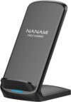 NANAMI Upgraded Fast Wireless Charger, Qi-Certified Wireless Charging Stand Compatible with Samsung Galaxy S25/S24/S23/S22/S21/S20 & Qi Phone Charger for iPhone 16/16 Plus/16 Pro/16 Pro Max/15/14/13