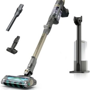 Shark PowerDetect Clean & Empty Cordless Stick Vacuum & Auto-Empty System, Powerful Suction, HEPA Filtration, Carpet & Hard Floor, Portable, Stick Vacuum for Pet Hair, Dark Gray, IP3253
