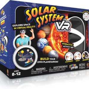 STEAM Solar System VR Lab - Illustrated Interactive VR Book and STEAM Learning Activity Set - for Ages 8 and Up