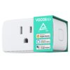 VOCOlinc Homekit Smart Plug Works with Alexa, Apple Home, Google Assistant, WiFi Smart Plug That Work with Alexa, Electrical Timer Outlet Support Siri, No Hub Required, 15A, 2.4GHz, 110～120V 1 Pack