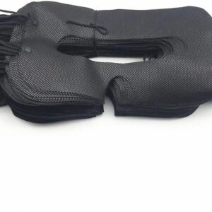 100 Pack Disposable VR Mask Sanitary VR Eye Covers VR Mask for VR Face Mask,Virtual Reality Face Mask Compatible with HTC Vive Pro/PS VR/Gear VR/Oculus Rift Go e altre cuffie Most vr Headset (Black)