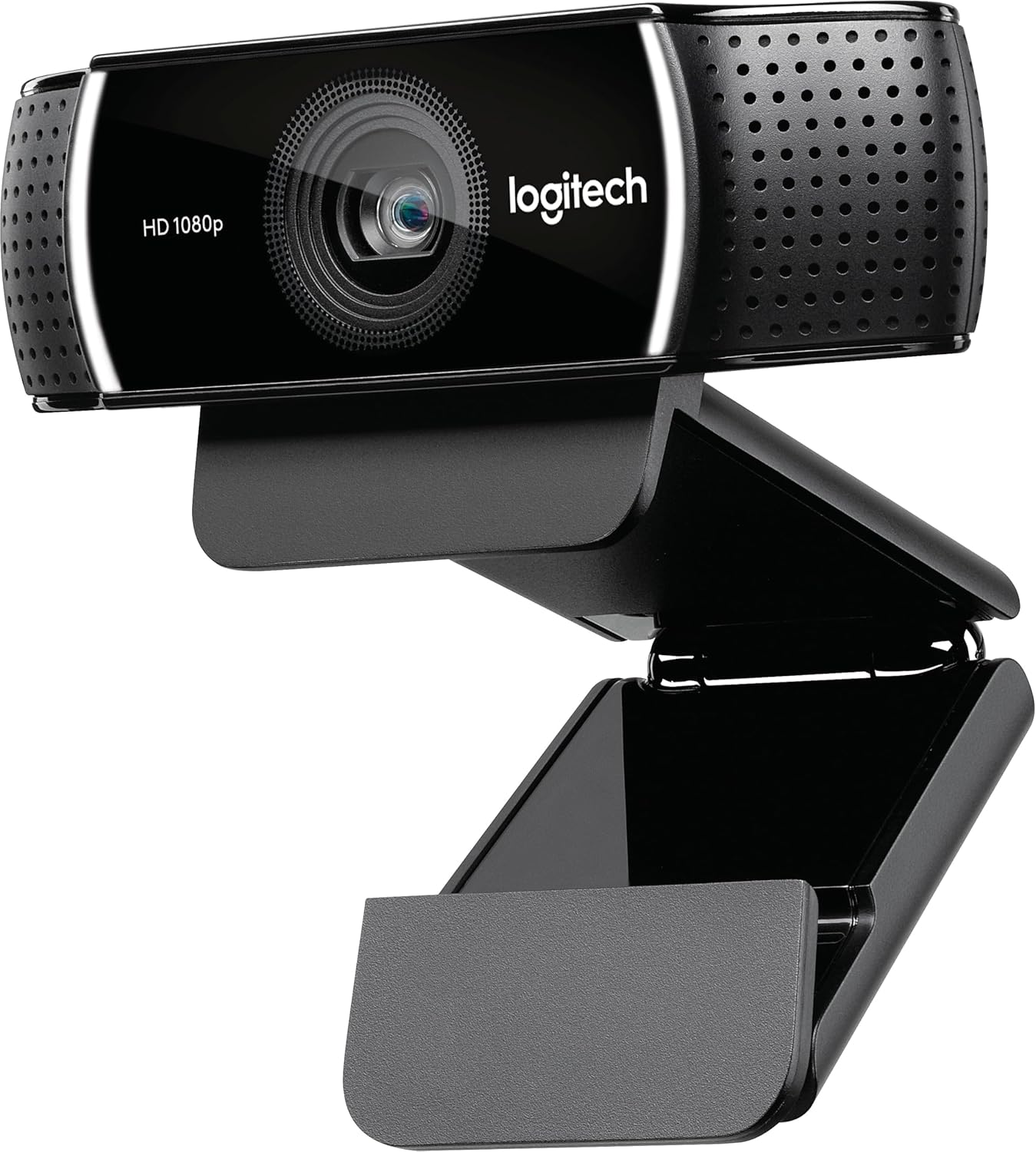 logitech c922 pro stream webcam 1080p camera for hd video streaming & recording 960 001087(renewed)
