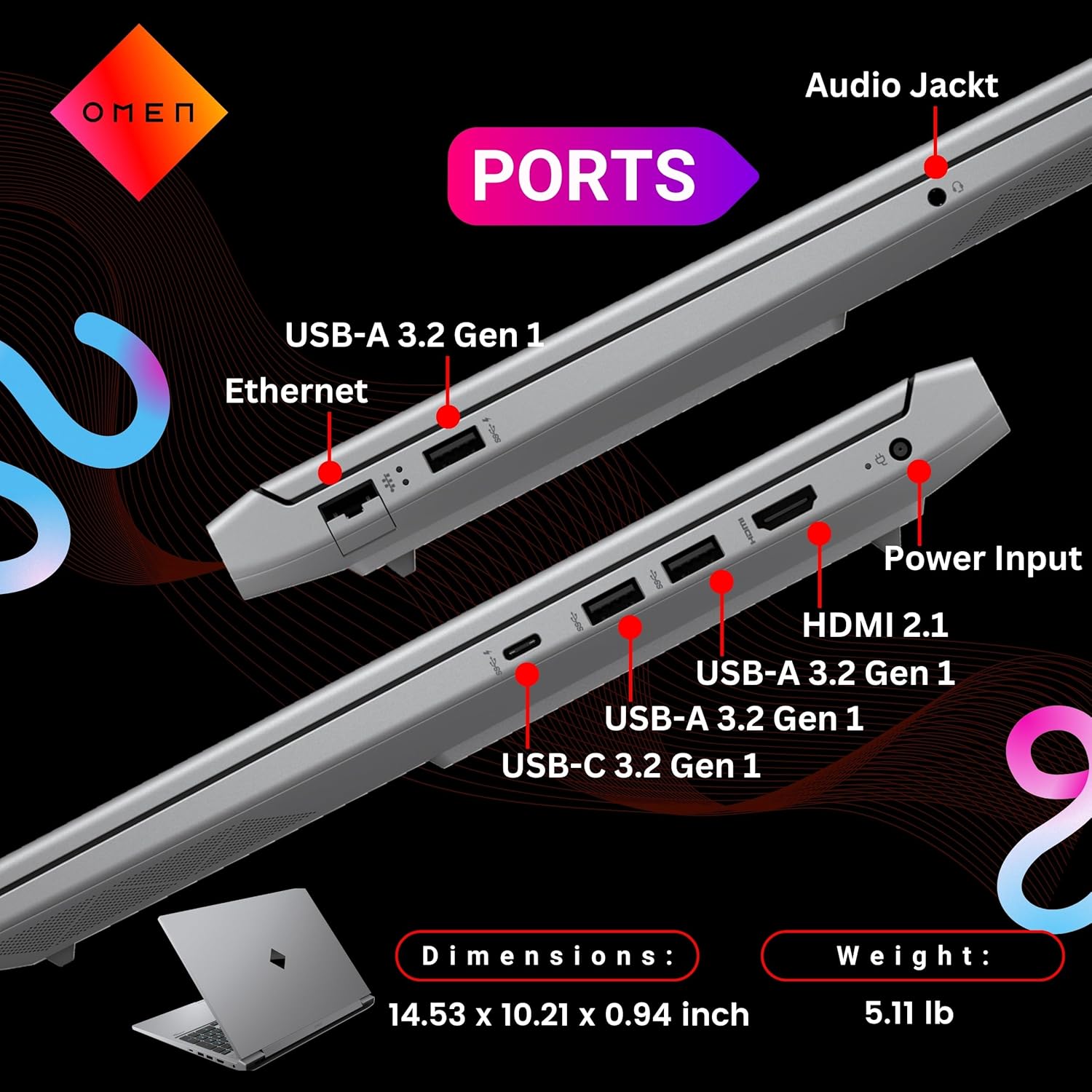 hp omen 16 gaming laptop, 16.1 165hz fhd led display, core i7 14650hx(>i9 13900h, 5.20 ghz), geforce rtx 4060, 1 zone rgb backlit keyboard, 1080p webcam, windows 11 pro, gray(32gb ddr5 ram | 2tb ssd)