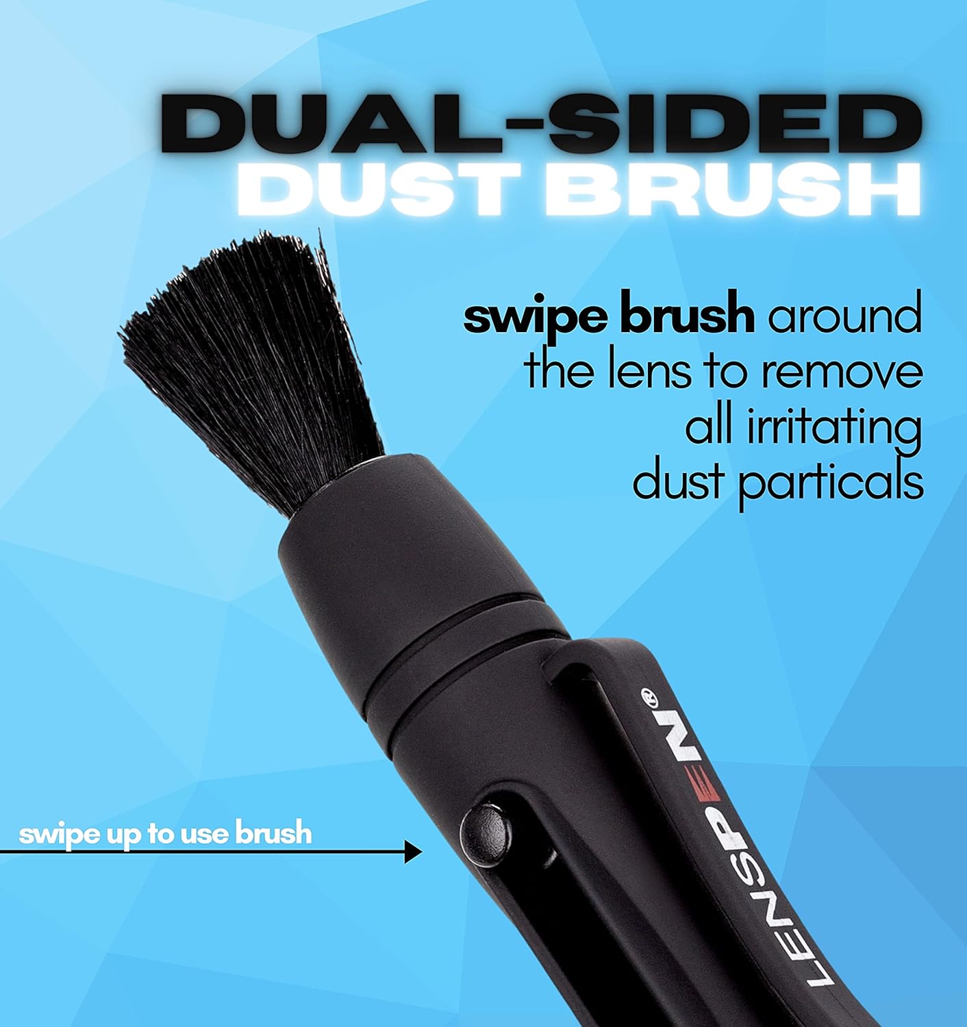 lenspen vr headset lens cleaning pen gift – original black carbon patented tech remove fingerprints dust grease + reduce fog to clean augmented & virtual reality goggles > oculus, valve index, ps4