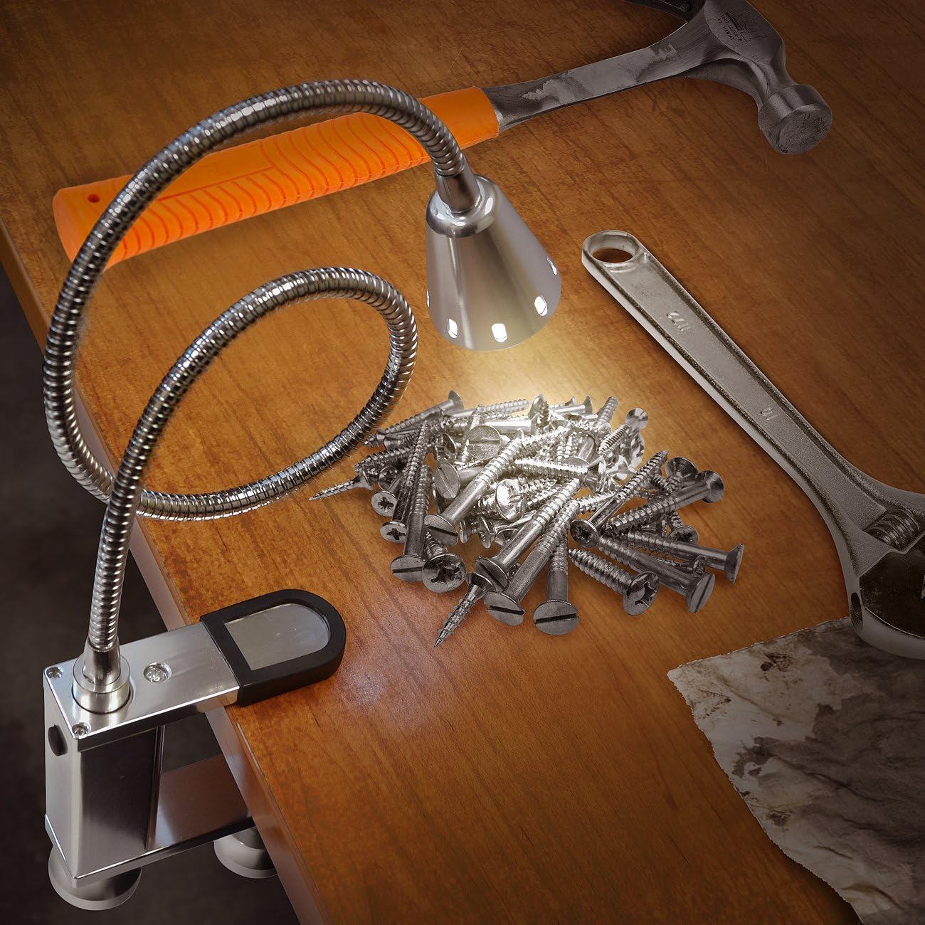 bbq grill lights magnetic base super bright led lights 360 degree flexible gooseneck, weather resistant, task lighting barbecue grilling (1)