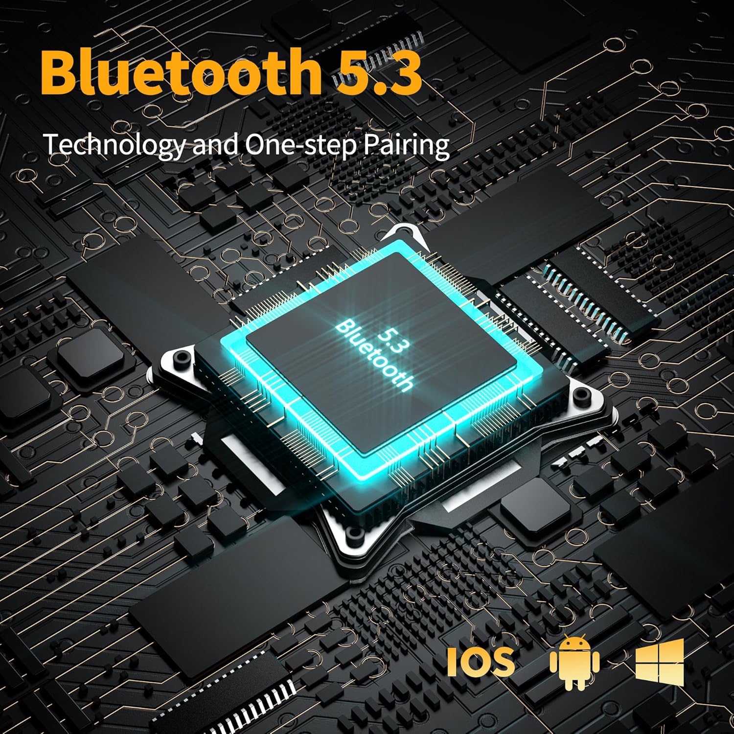 wireless earbuds,bluetooth headphones 80hrs play back sport earphones with led display over ear buds with earhooks built in mic ipx7 waterproof headset for workout grey black