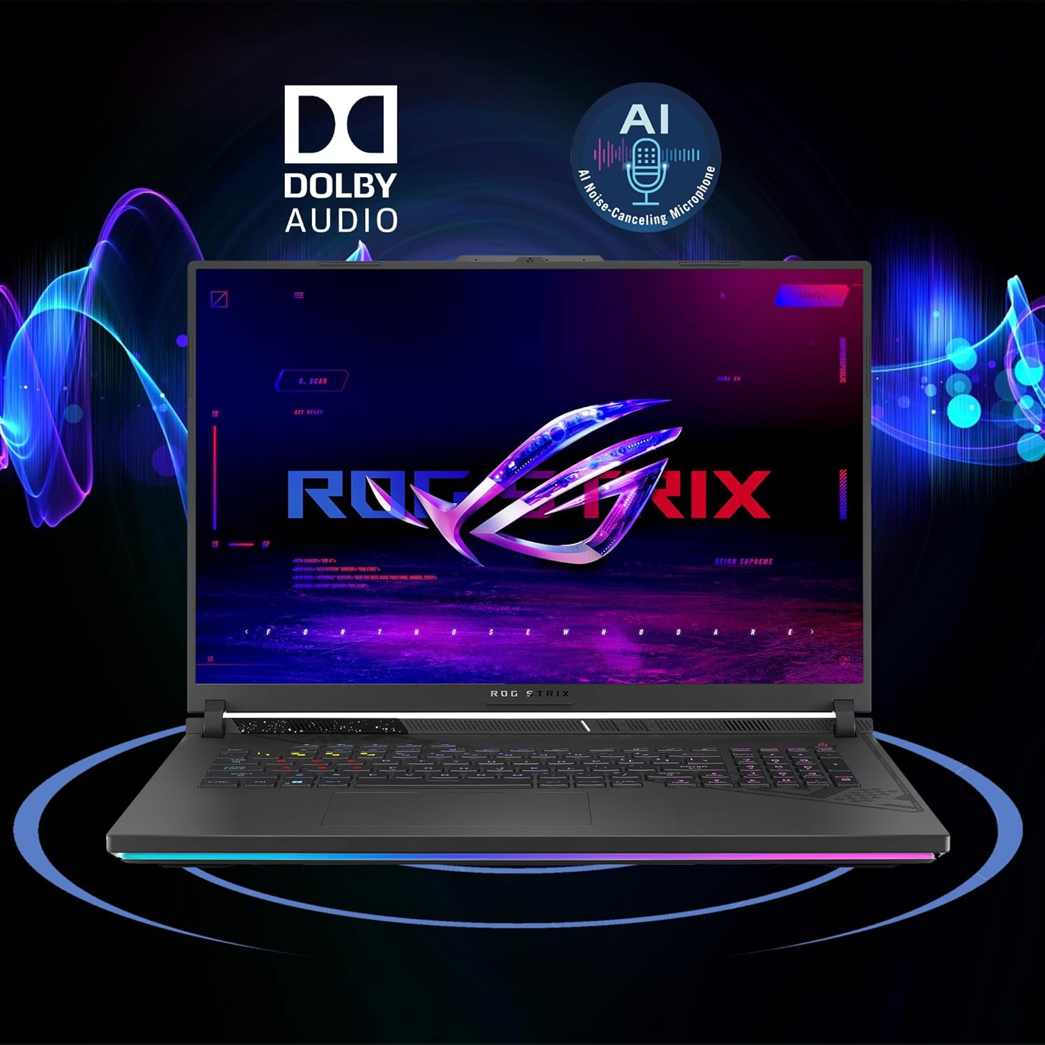 asus rog strix g18 g814 gaming laptop 18" 2.5k (2560x1600) 240hz (100% dci p3, 3ms) amd 16 core ryzen 9 9955hx (beats i9 14900hx) 64gb ram 4tb ssd geforce rtx 5070 rgb backlit wifi6e win11 icp hub