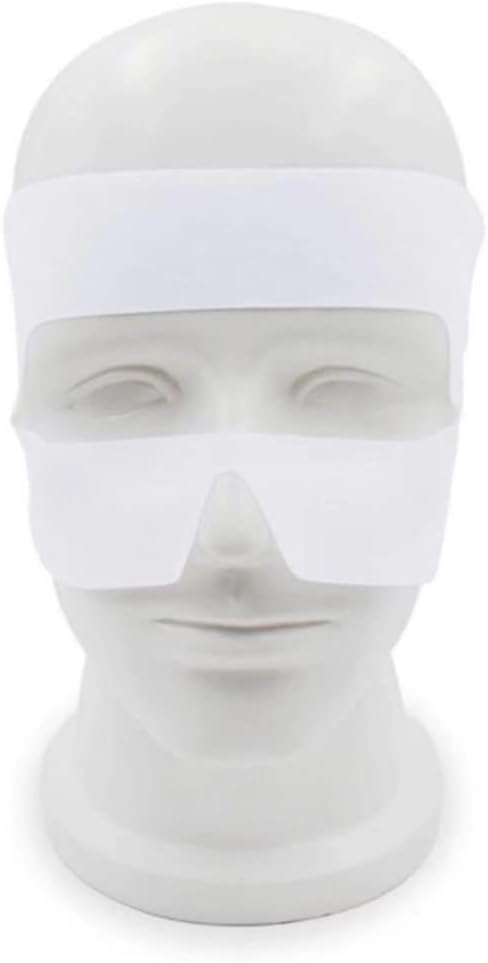 100 pack disposable vr mask sanitary vr eye covers vr mask for vr face mask,virtual reality face mask compatible with htc vive pro/ps vr/gear vr/oculus rift go e altre cuffie most vr headset (black)